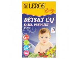 Leros Baby травяной чай против кашля 20 пакетиков